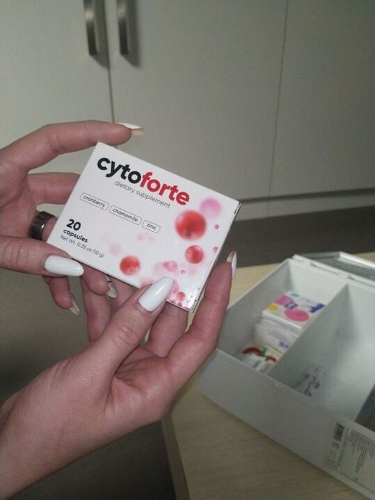 treatment for the rapid treatment of cystitis Cyto Forte - personal experience